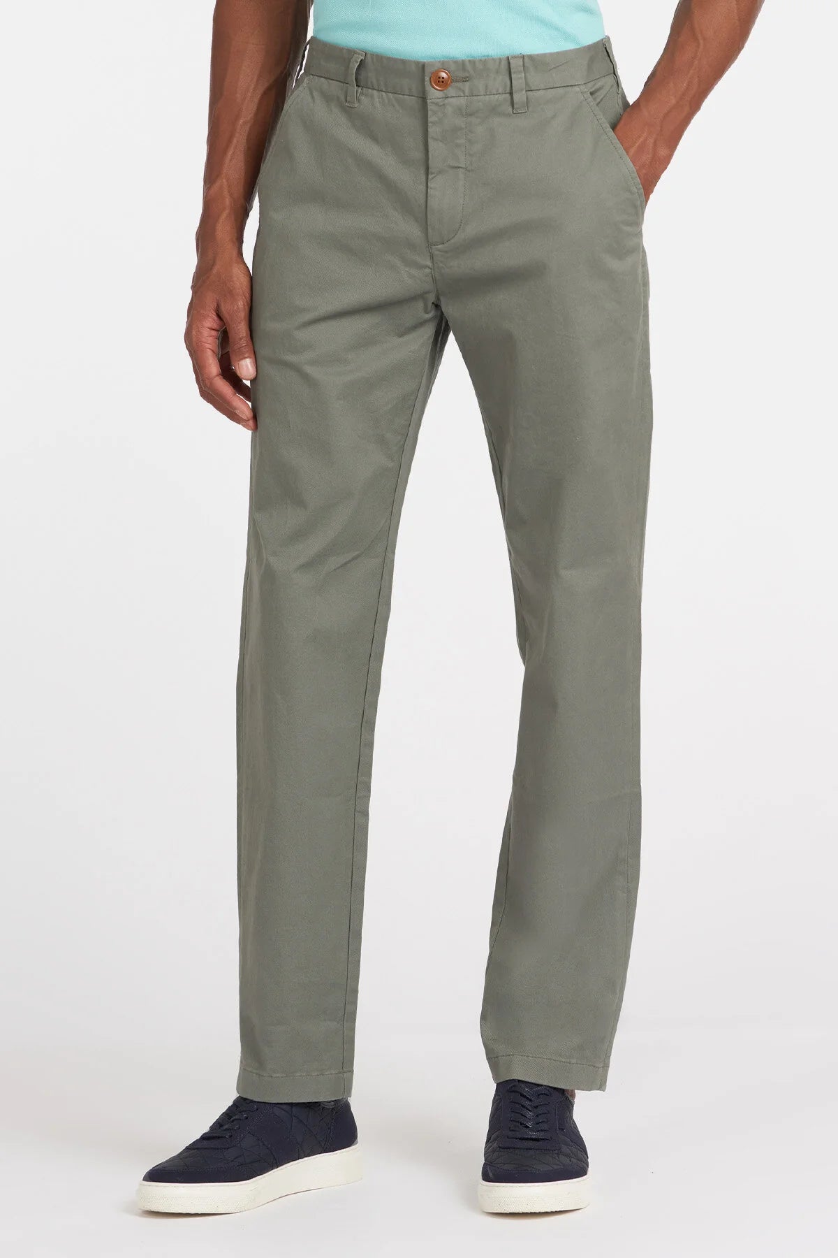 Chino Neuston Trousers - OLIVE