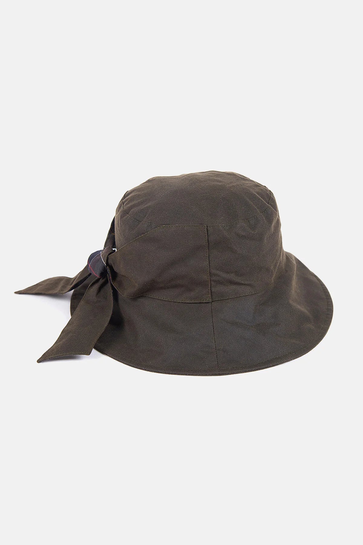 Waxeded Cotton Hat - OLIVE