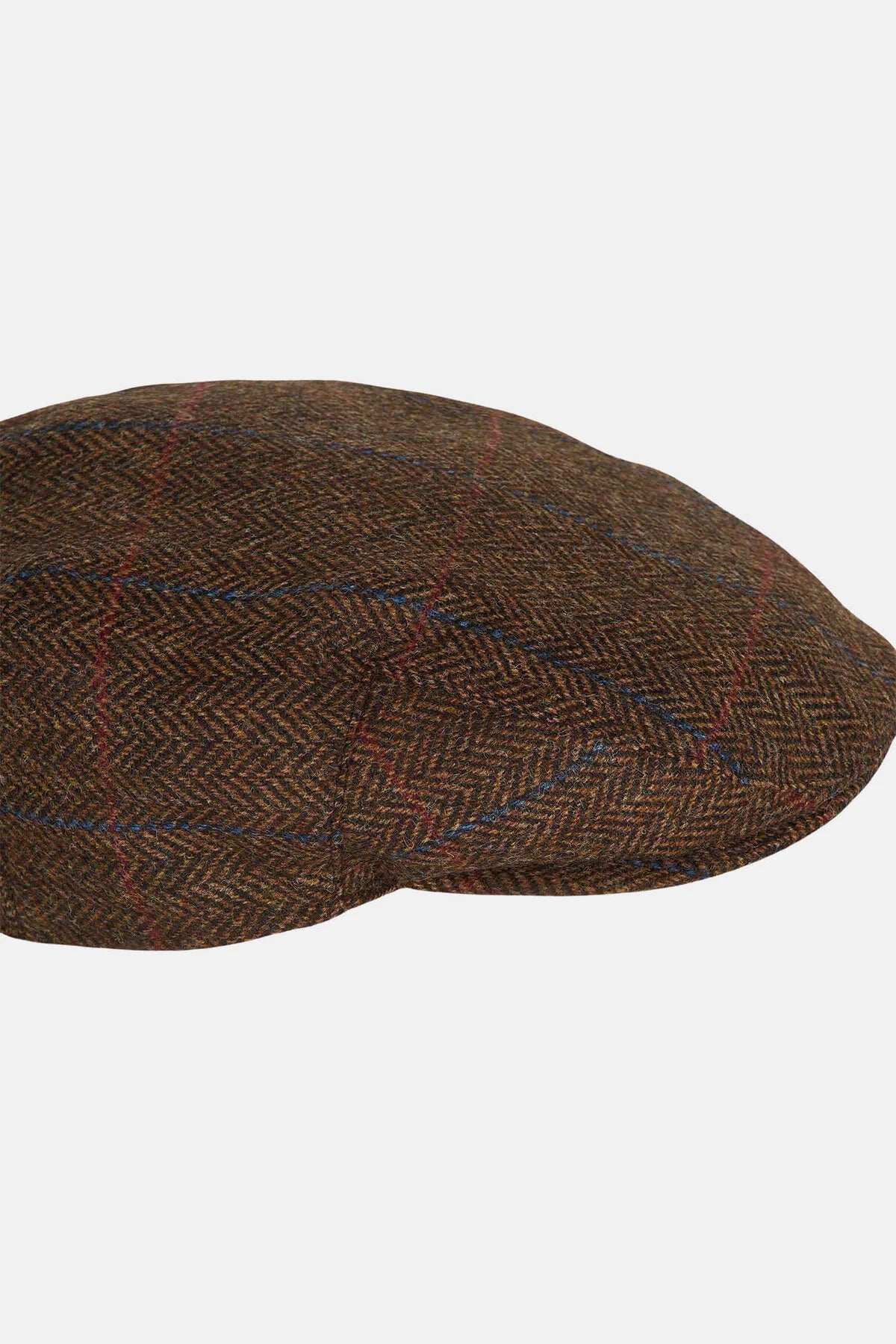 Tweed-wool Cap - DK BROWN