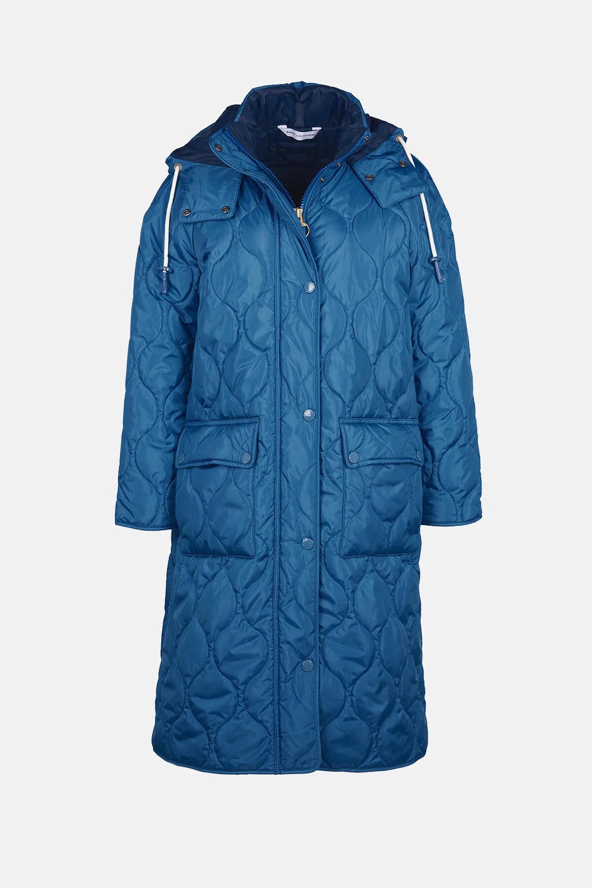 Nevis Quilt Jacket by ALEXACHUNG - HYDRO NAVY