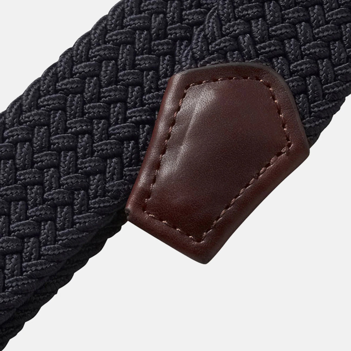 Strech webbing belt - NAVY
