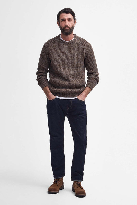 Horseford Crew Neck Jumper - SANDSTONE