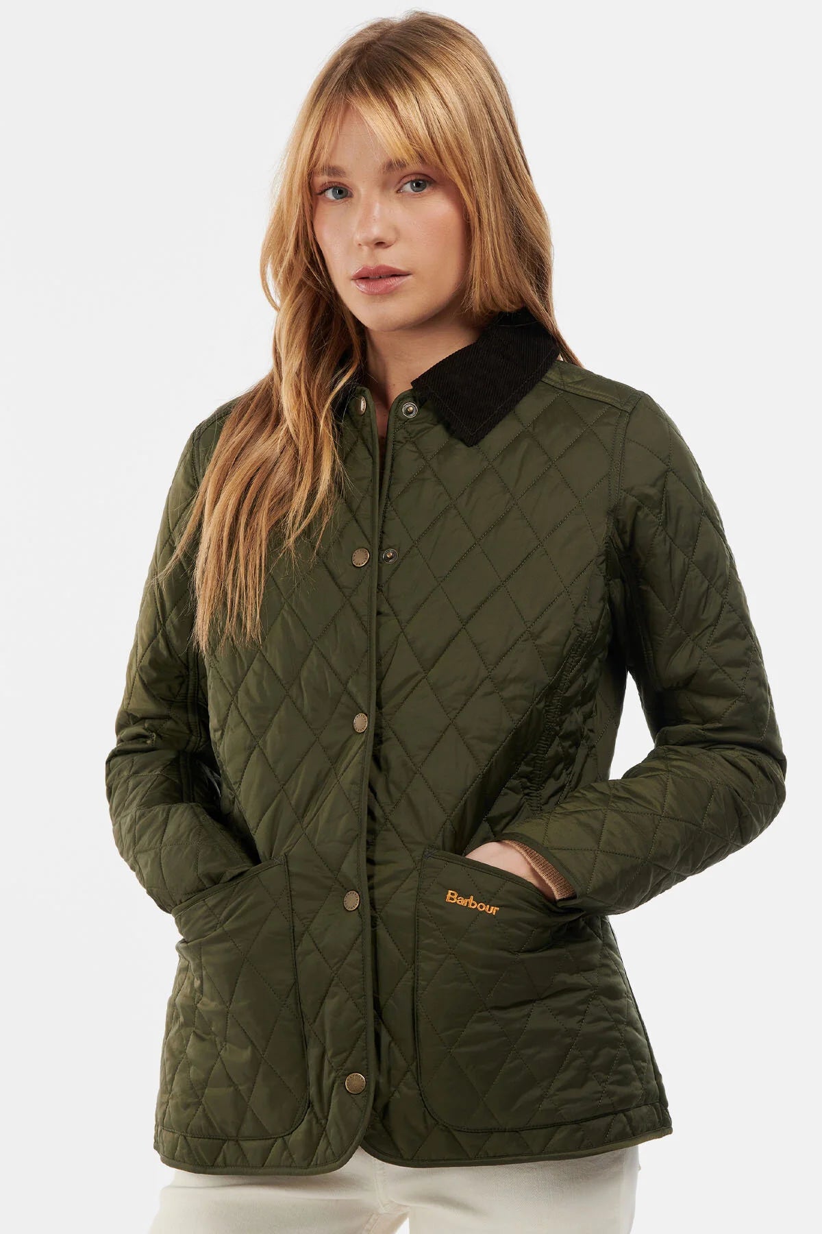 Quilted Jacket - OLIVE