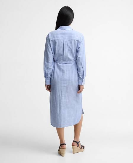 Avon Striped Shirt Dress