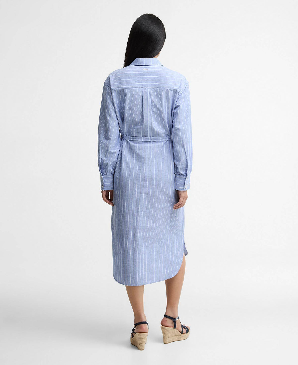 Avon Striped Shirt Dress