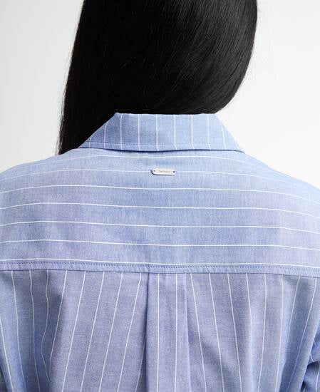 Avon Striped Shirt Dress