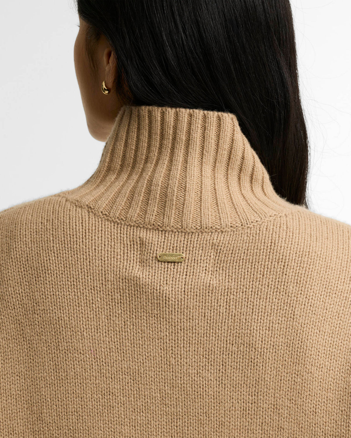 Woodhouse Cashmere-Blend Funnel Neck Jumper