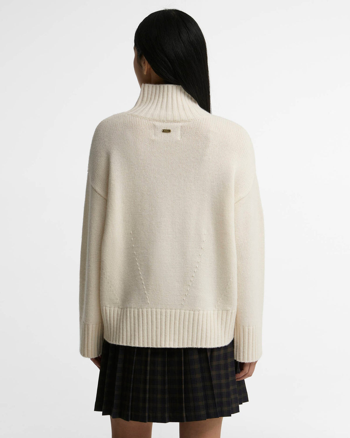 Woodhouse Cashmere-Blend Funnel Neck Jumper