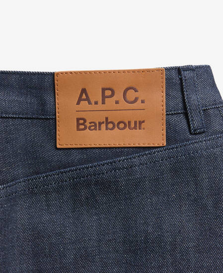 Barbour x A.P.C. Denim Mini Skirt