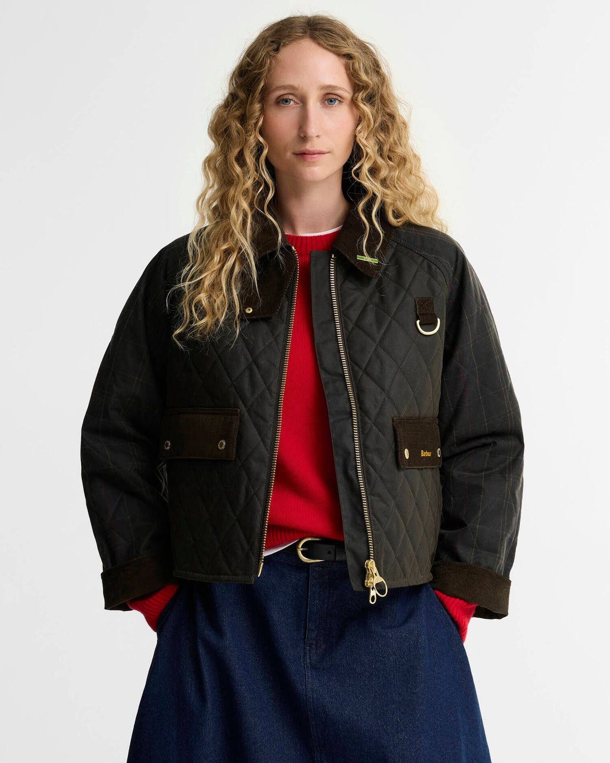 Tartan Reimagined Icons Tartan Quilted Spey Waxed Jacket