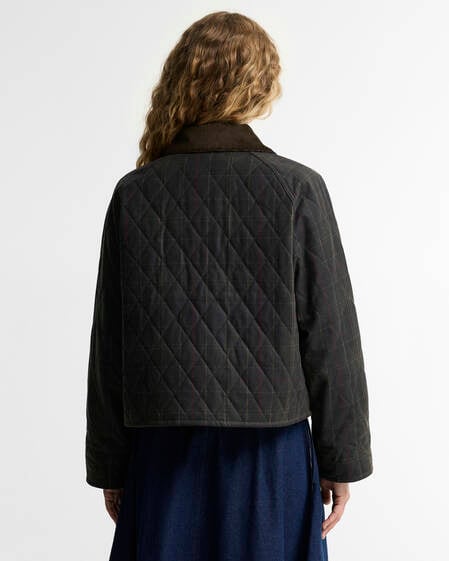 Tartan Reimagined Icons Tartan Quilted Spey Waxed Jacket