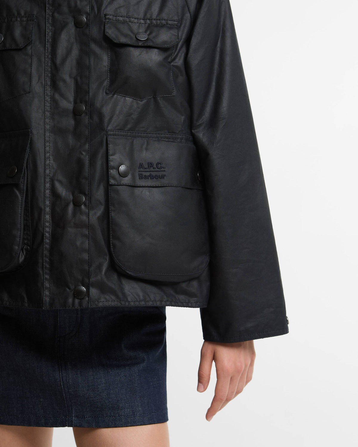 Barbour x A.P.C. Spey Waxed Jacket