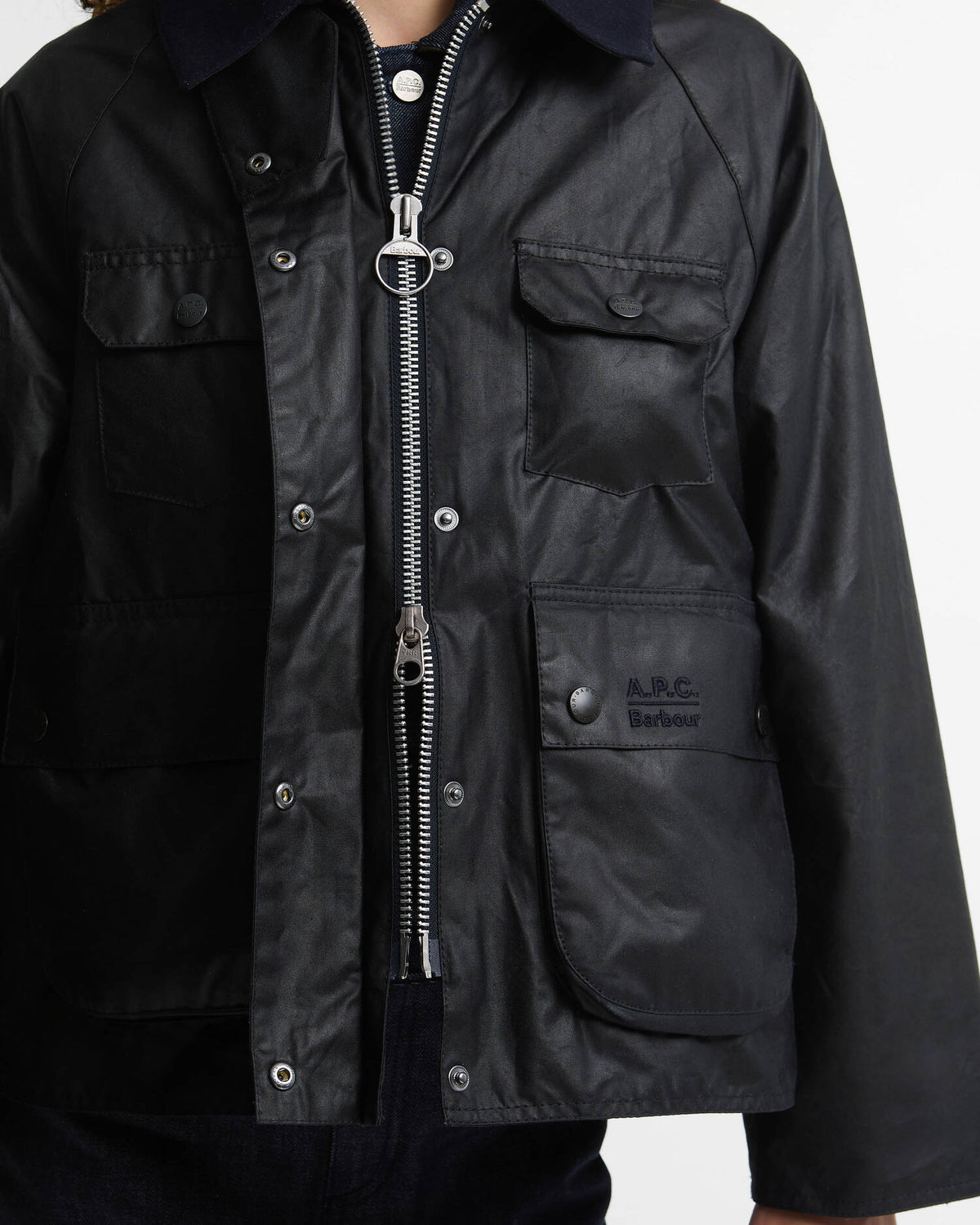 Barbour x A.P.C. Spey Waxed Jacket