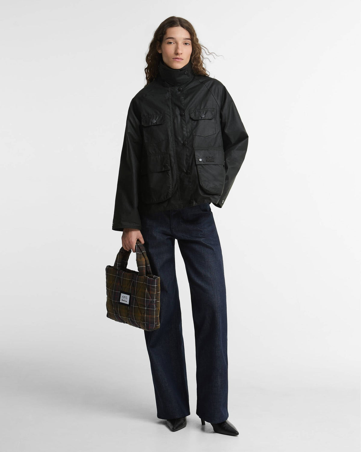 Barbour x A.P.C. Spey Waxed Jacket
