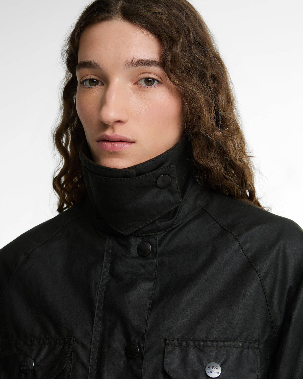 Barbour x A.P.C. Spey Waxed Jacket