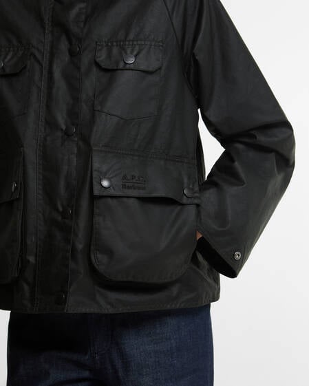 Barbour x A.P.C. Spey Waxed Jacket