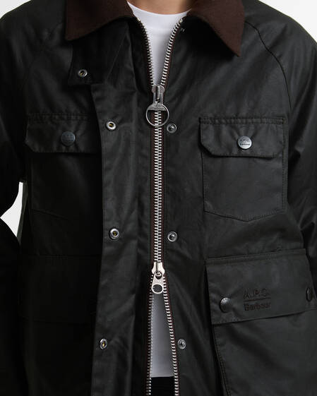 Barbour x A.P.C. Spey Waxed Jacket