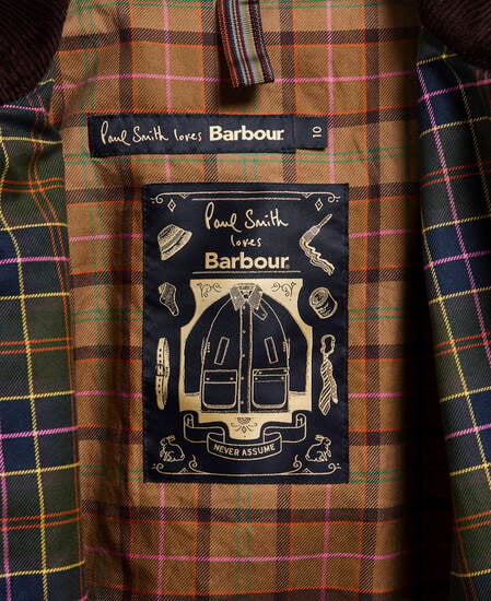 Paul Smith Loves Barbour Women's Beaufort Waxed Jacket