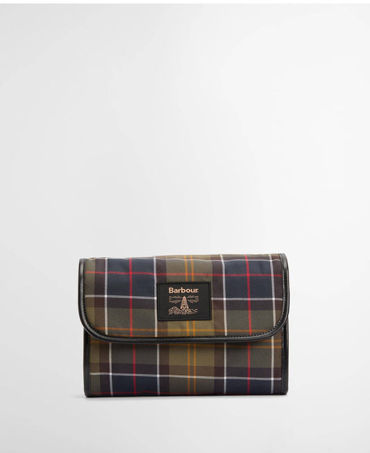 Tartan Hanging Washbag