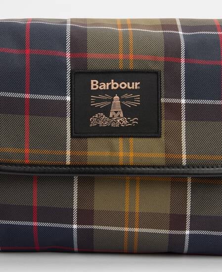 Tartan Hanging Washbag