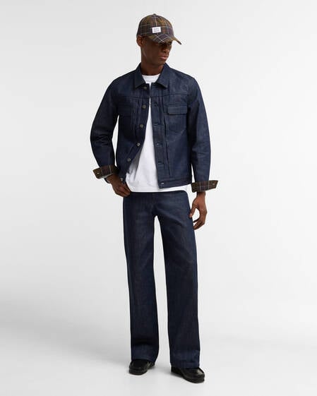 Barbour x A.P.C. Trucker Denim Jacket