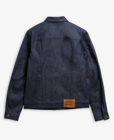 Barbour x A.P.C. Trucker Denim Jacket