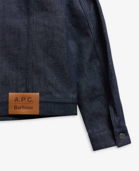 Barbour x A.P.C. Trucker Denim Jacket