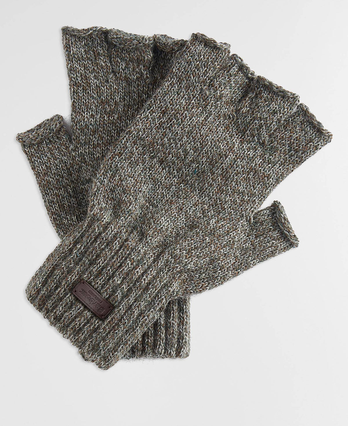Heath Fingerless Wool Gloves