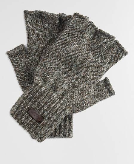 Heath Fingerless Wool Gloves
