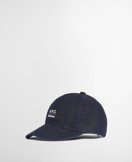 Barbour x A.P.C. Denim Cap
