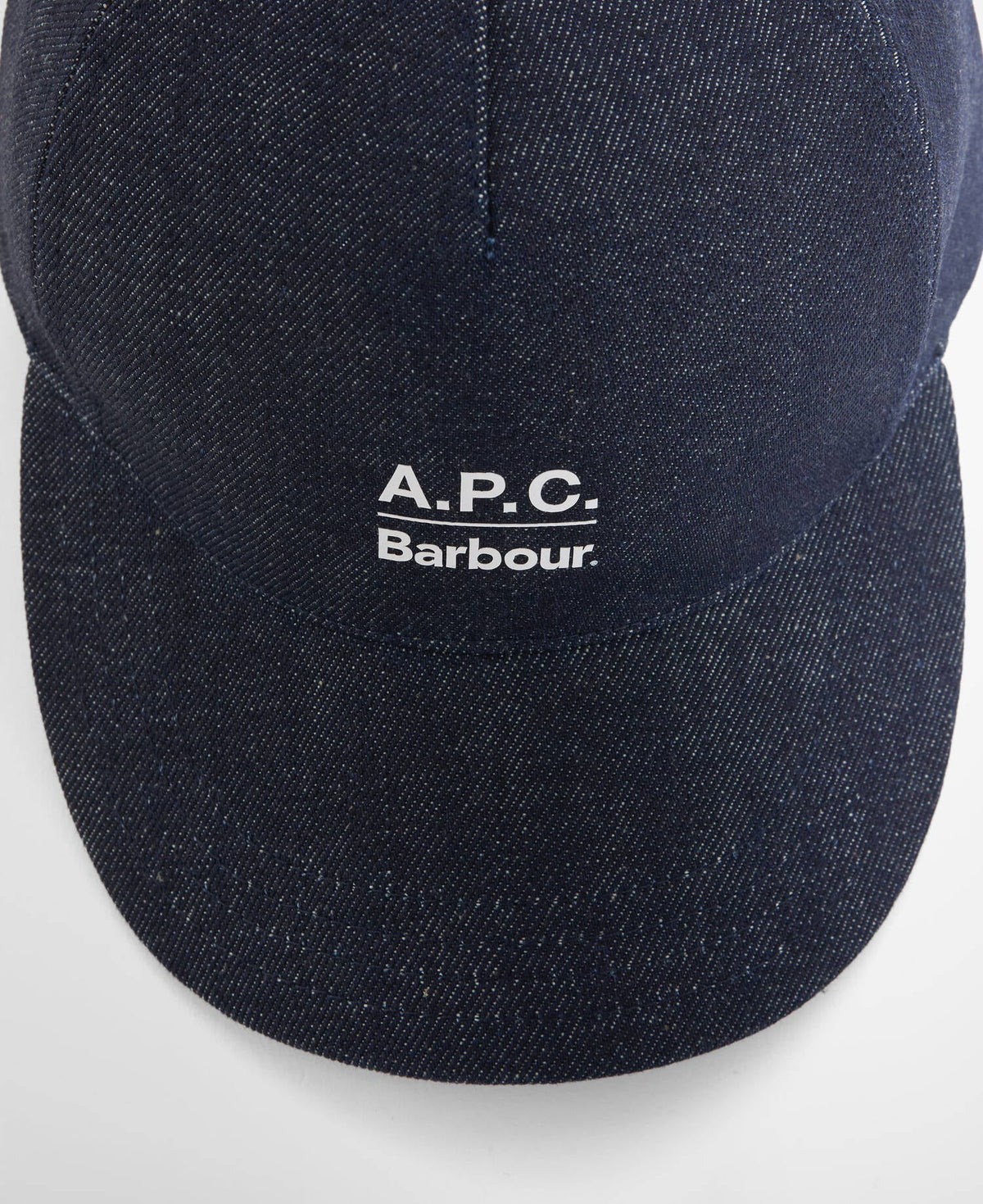 Barbour x A.P.C. Denim Cap