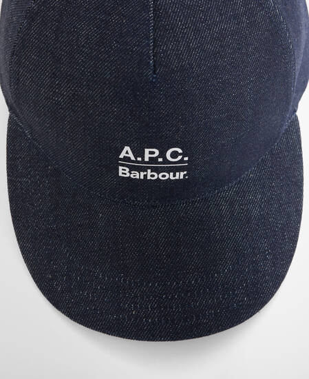 Barbour x A.P.C. Denim Cap