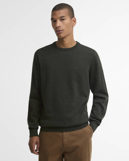 Pima Cotton Crew Neck Jumper