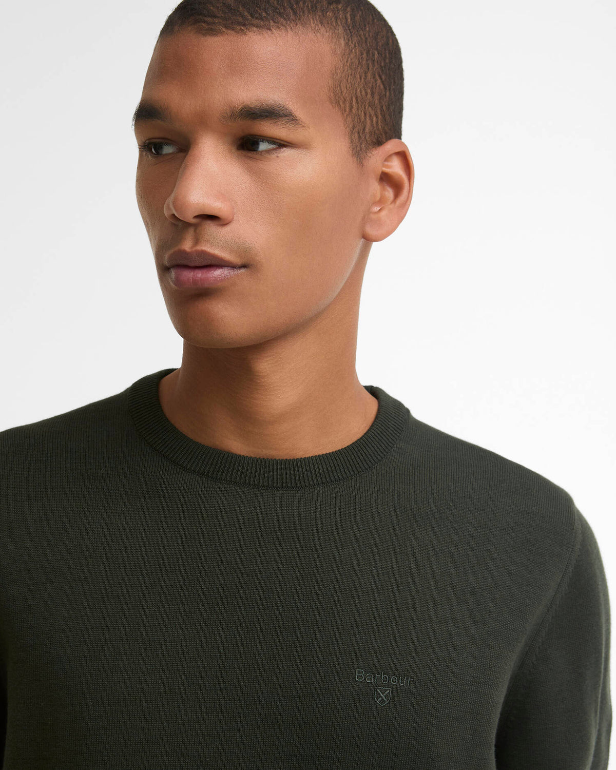 Pima Cotton Crew Neck Jumper