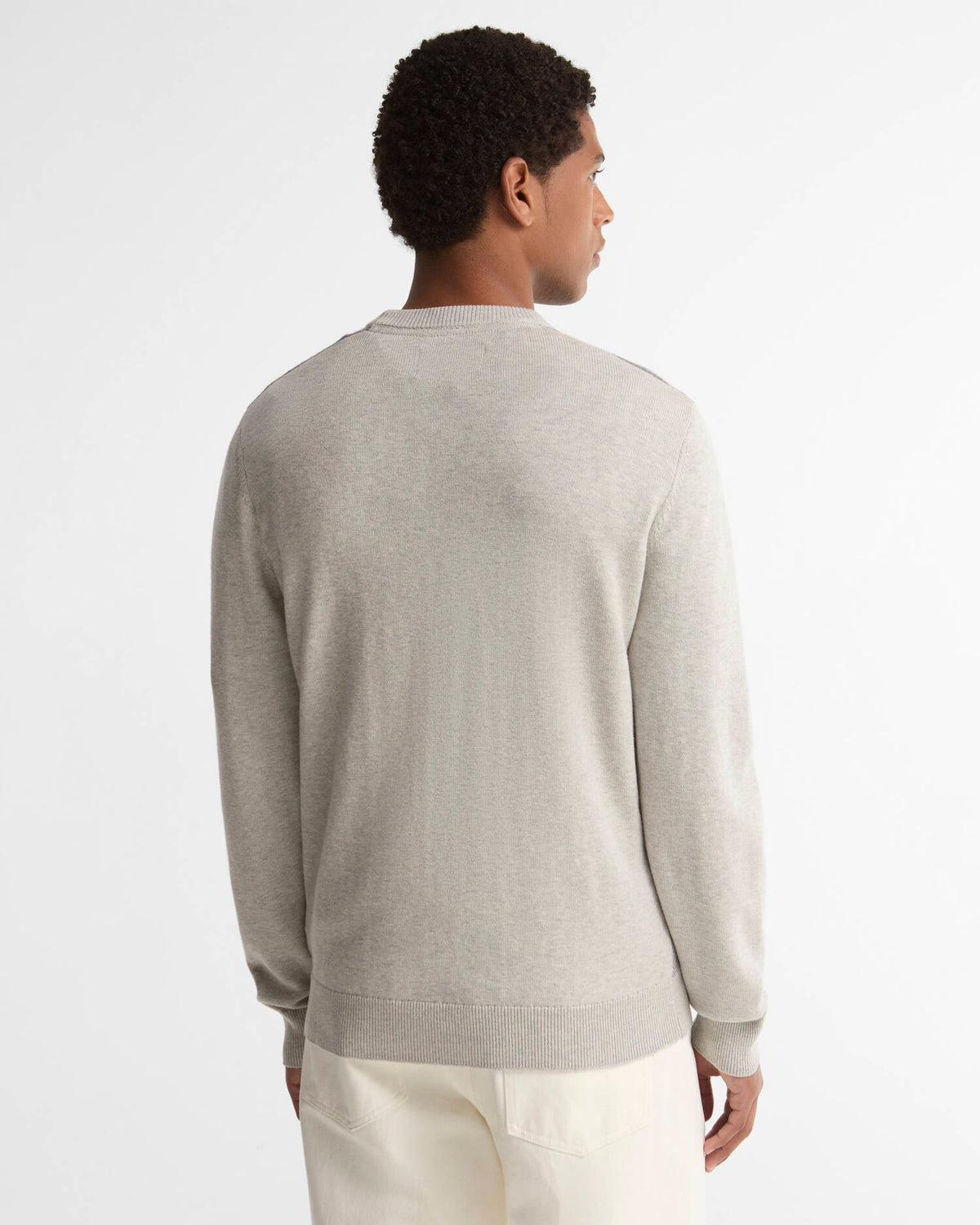 Mineral Tartan Crew Neck Jumper