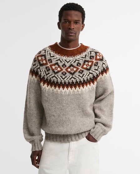Fair Isle Made in Scotland Crew-Neck Jumper