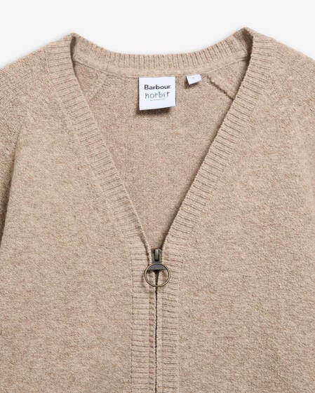 Barbour x Norbit Wool Boucle Cardigan