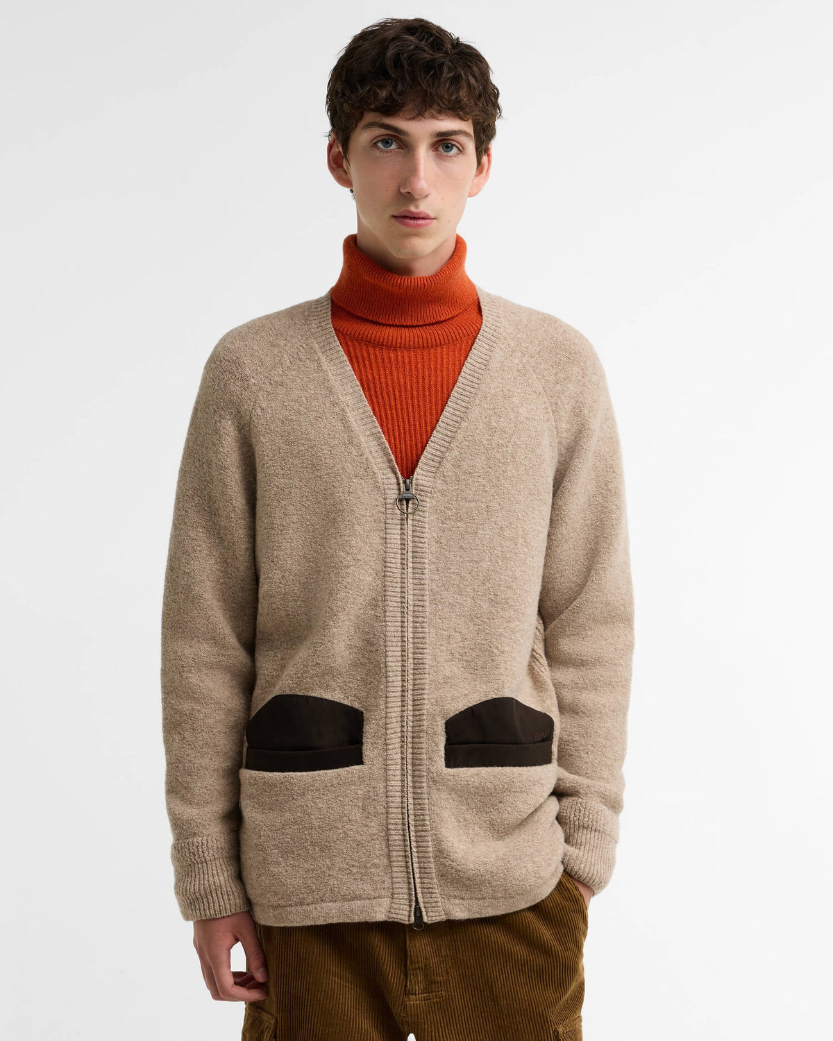 Barbour x Norbit Wool Boucle Cardigan