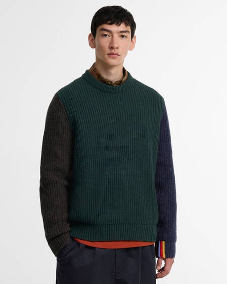 Paul Smith Loves Barbour Tyne Cable-Knit Jumper
