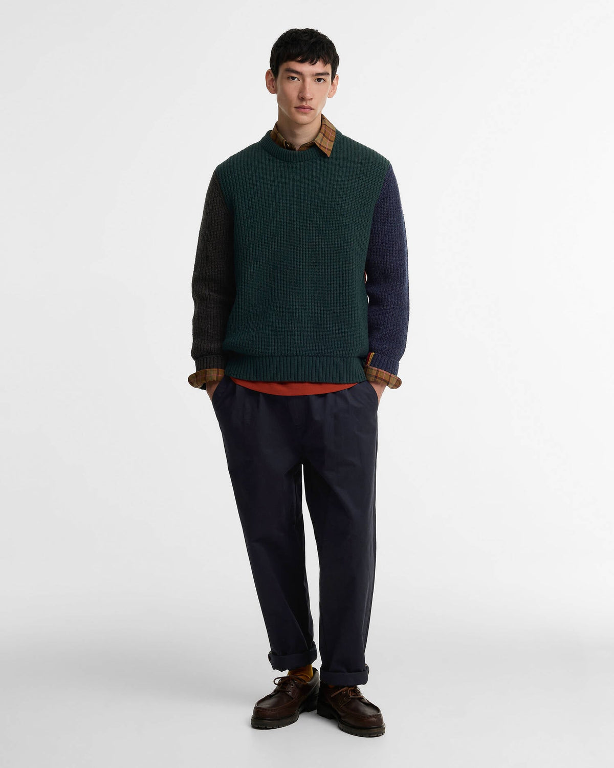 Paul Smith Loves Barbour Tyne Cable-Knit Jumper