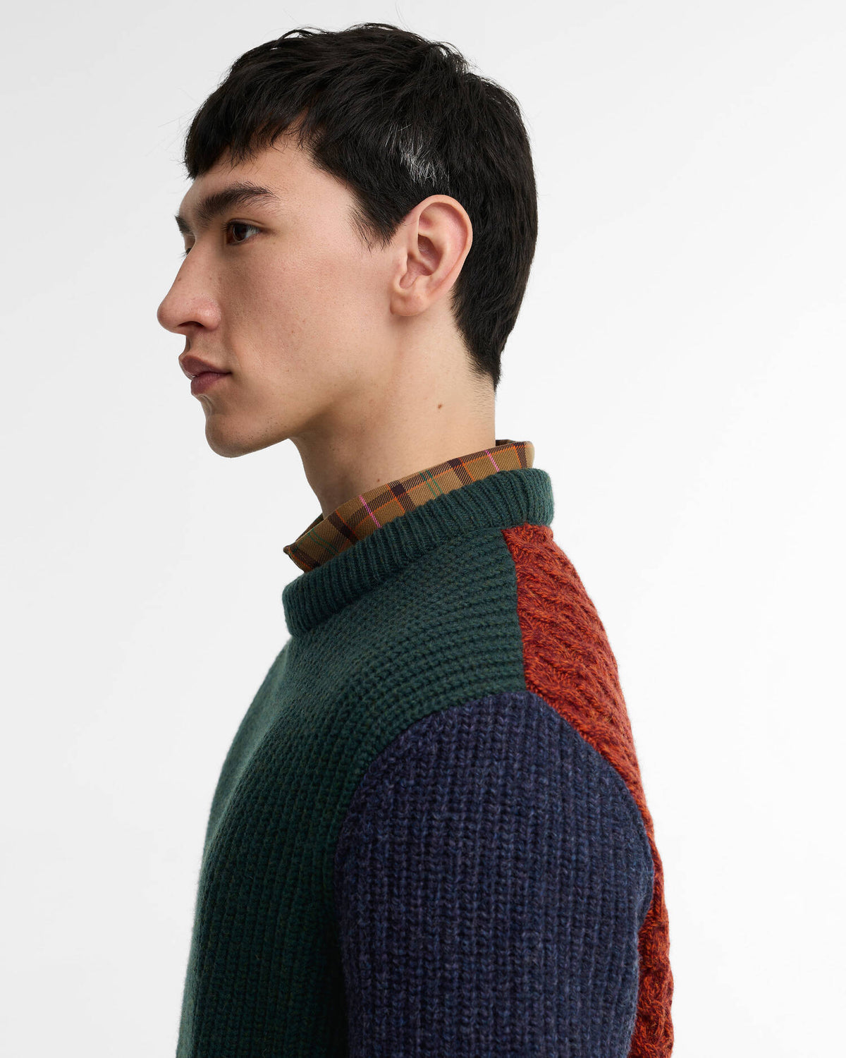 Paul Smith Loves Barbour Tyne Cable-Knit Jumper
