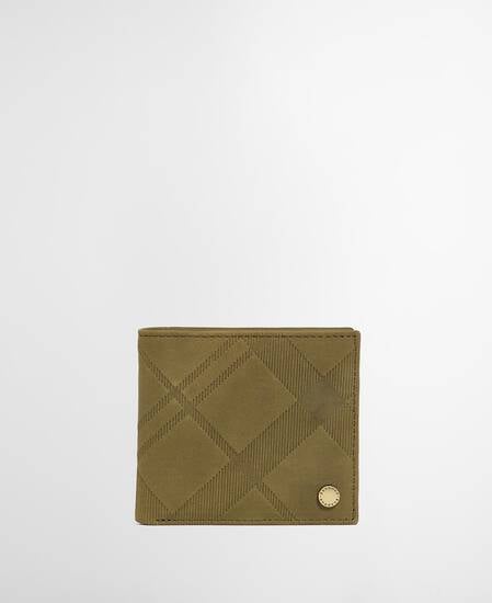 Beith Tartan Leather Wallet