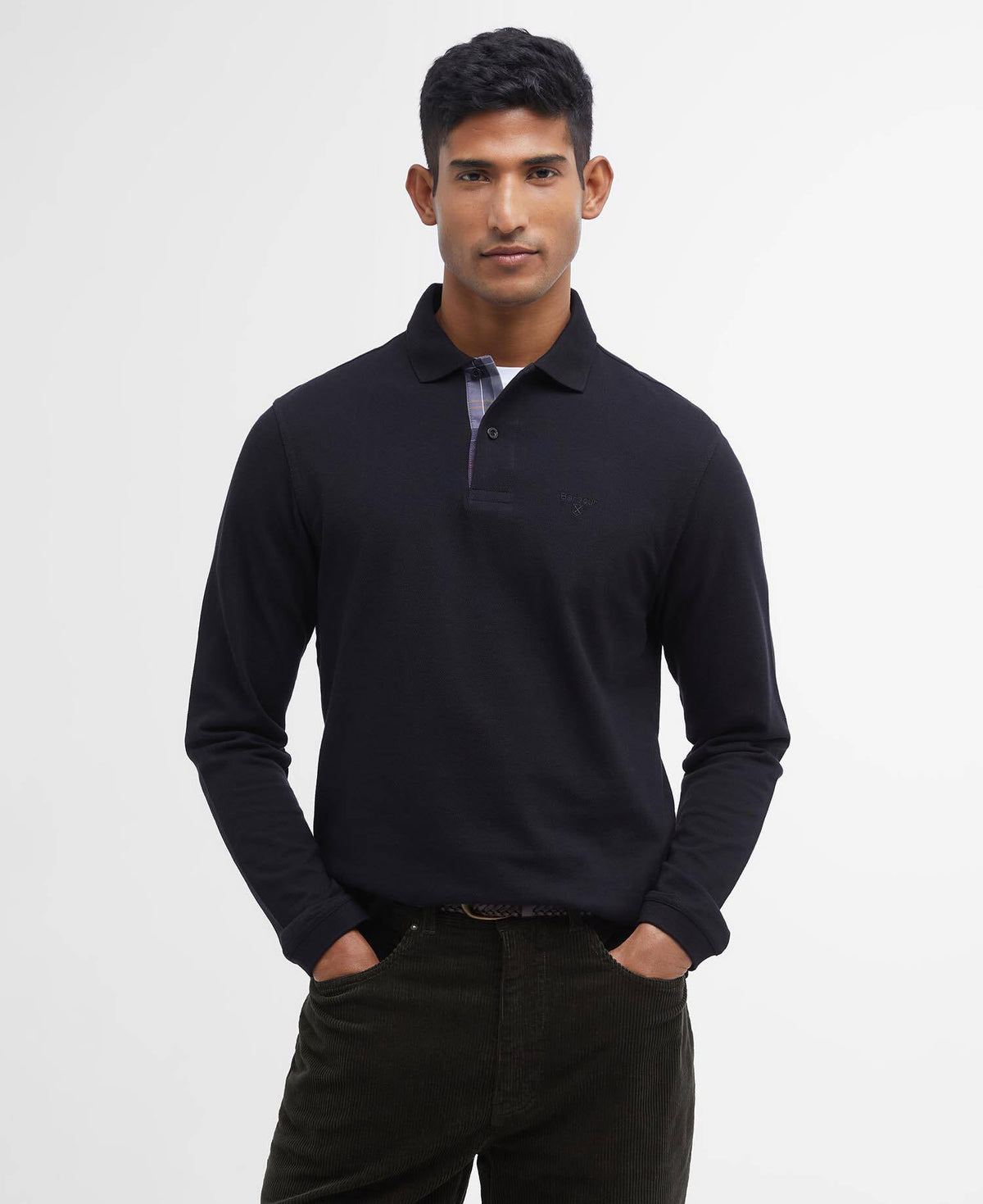 Essential Long-Sleeved Polo Shirt
