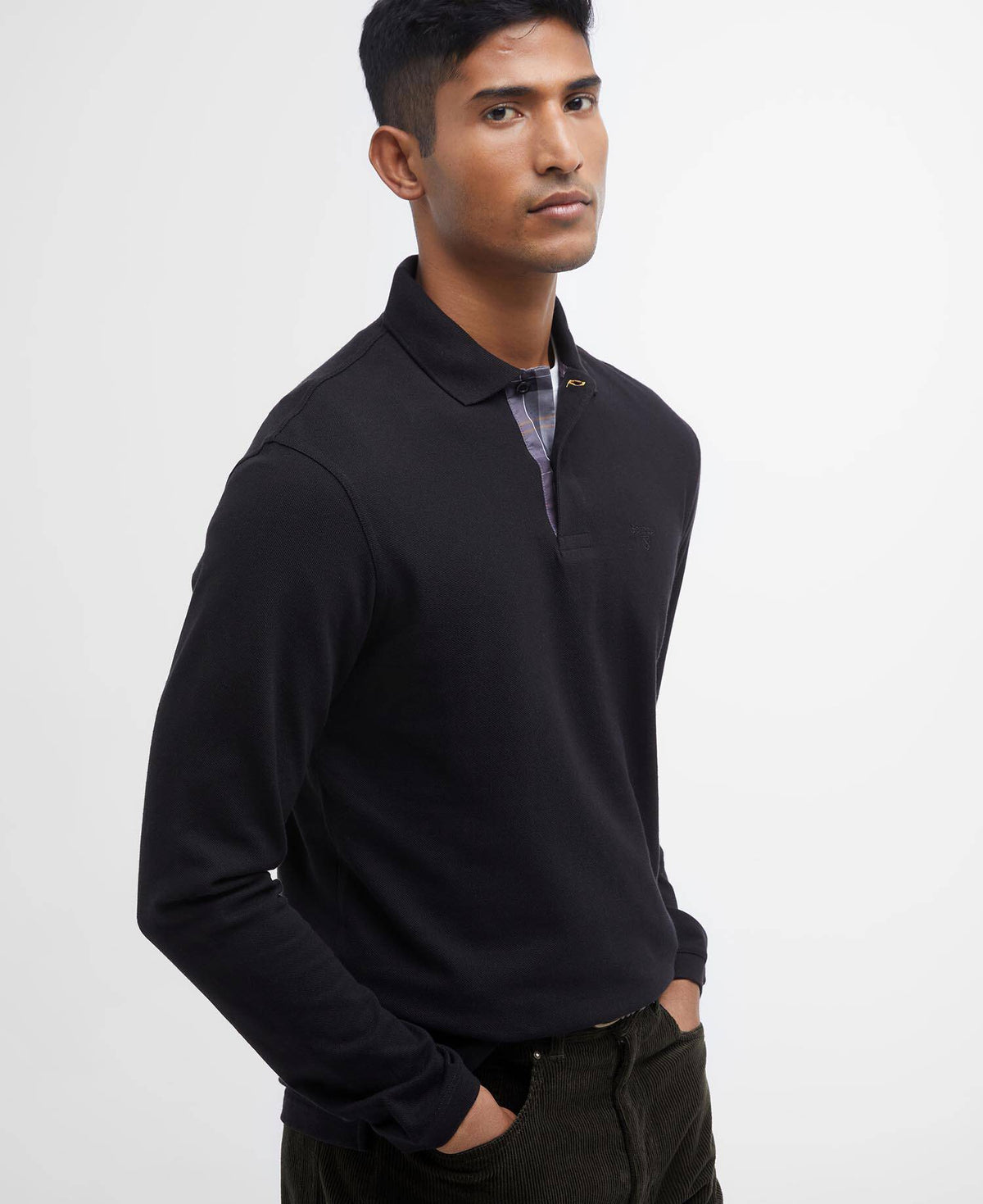 Essential Long-Sleeved Polo Shirt