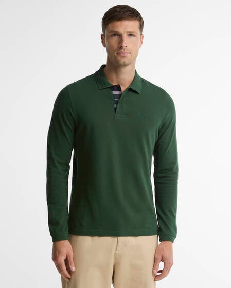 Essential Long-Sleeved Polo Shirt
