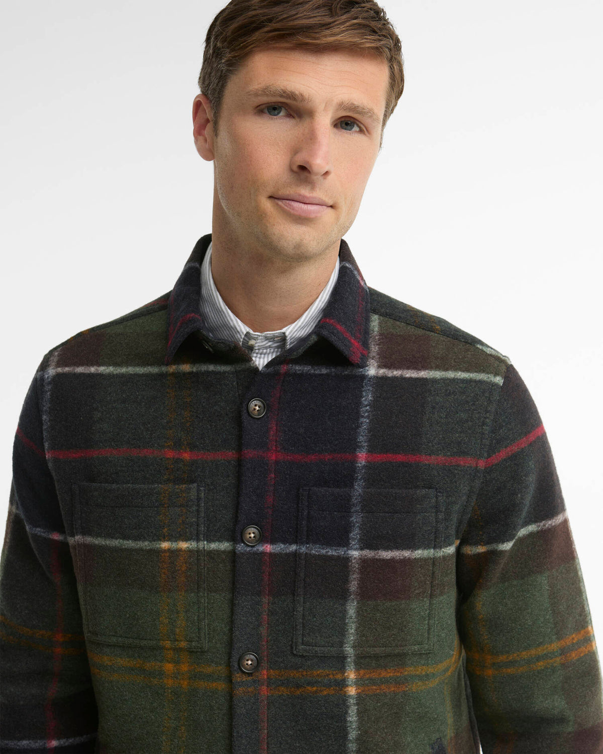 Woodlane Brushed Check Overshirt