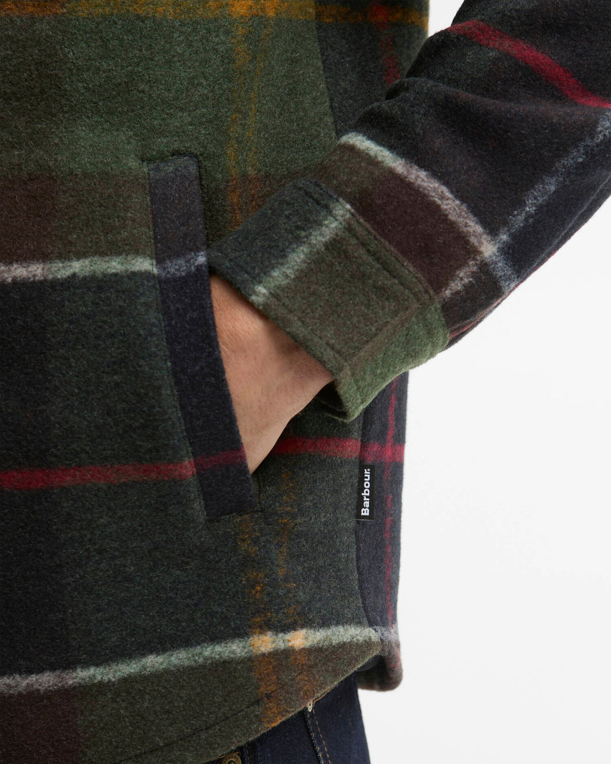 Woodlane Brushed Check Overshirt