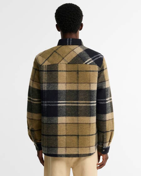Woodlane Brushed Check Overshirt