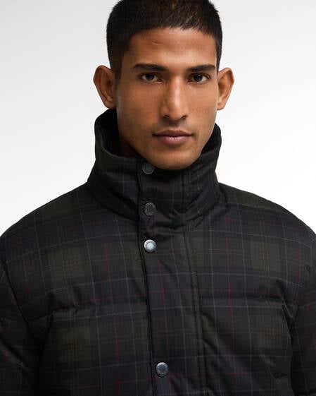 Lonnen Tartan Puffer Jacket