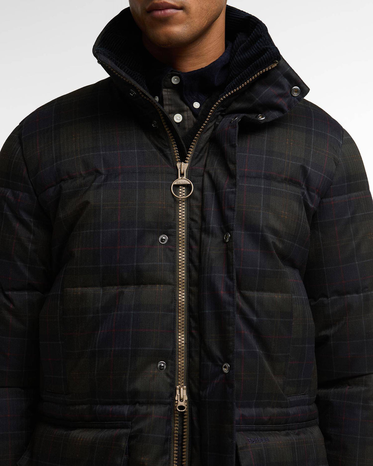 Lonnen Tartan Puffer Jacket